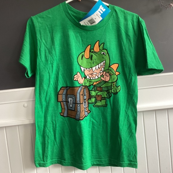Fortnite Dinosaur Rex T-Shirt - Picture 2 of 4